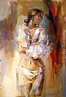 Anna Razumovskaya Odalisque II painting